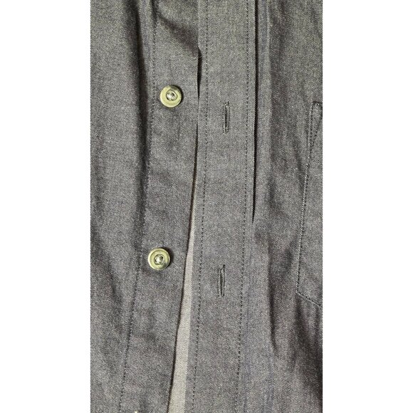 Untuckit Men’s Charcoal L/S Shirt L - Picture 4 of 9